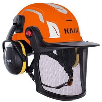 KASK Forst- und Elektrikerschutzhelm Zenith-X Combo WHE00077 52 - 63 cm orange