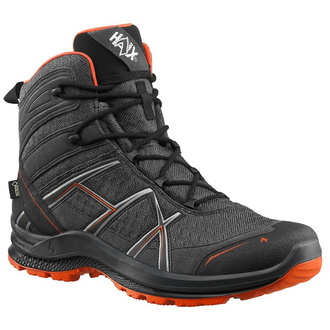 Haix Sicherheitshalbschuh BLACK EAGLE Adventure 2.2 GTX mid Gr. UK 11.0 / EU 46 schwarz/orange