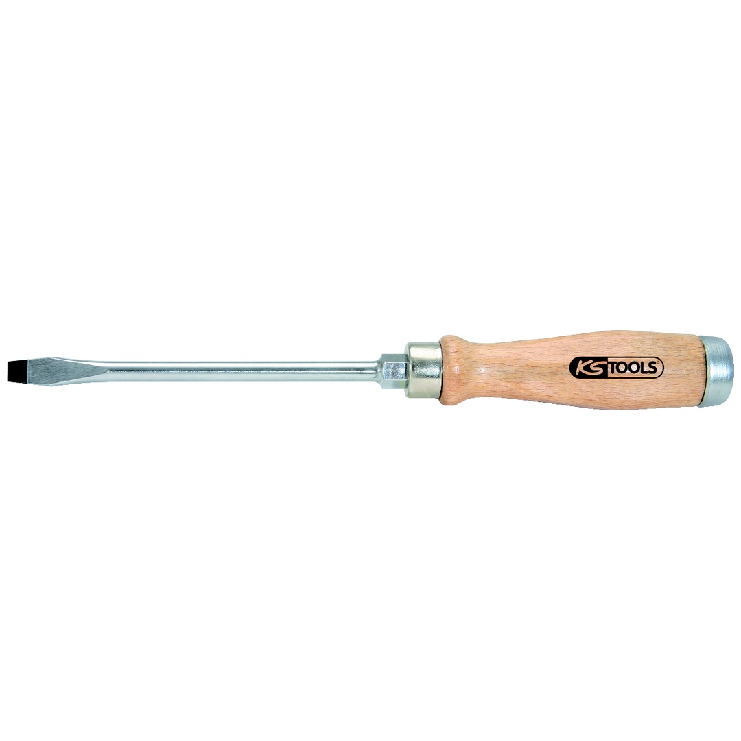 KS Tools ERGOTORQUE WOODmax Schlag-Schlitz-Schraubendreher, 3,5 mm