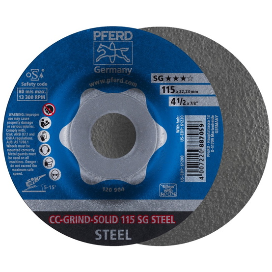 PFERD-Schleifscheibe-CC-GRIND-SOLID-SG-STEEL-Leistungs-Linie