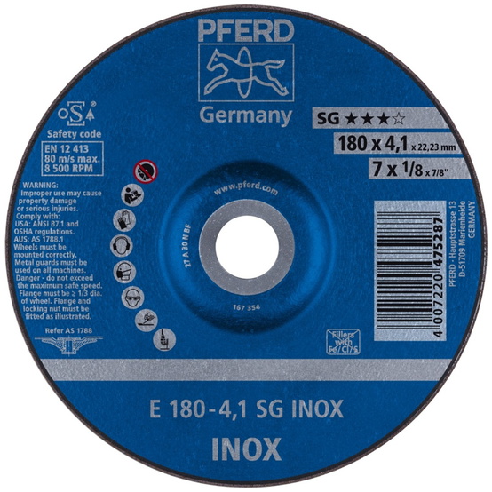 PFERD-Schruppscheibe-SG-INOX