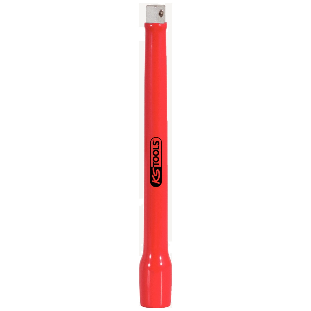 KS Tools 1/2 Verlängerung mit Schutzisolierung und Schraubenarretierung, 250 mm