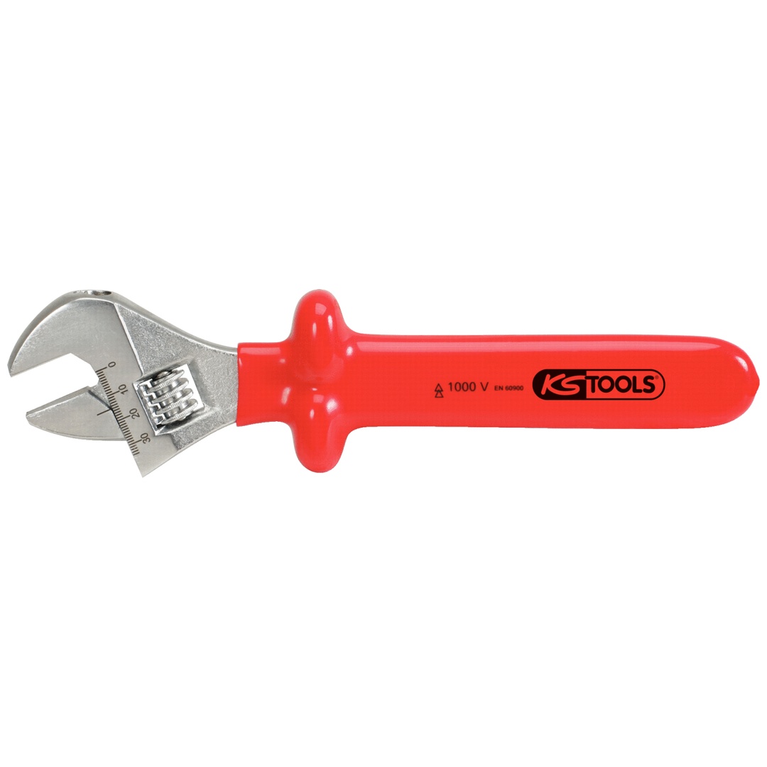 KS Tools Rollgabelschlüssel mit Schutzisolierung, 30 mm