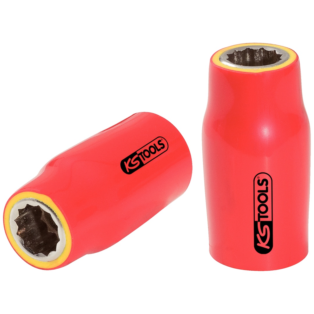 KS Tools 1/2 Stecknuss mit Schutzisolierung, 9/16