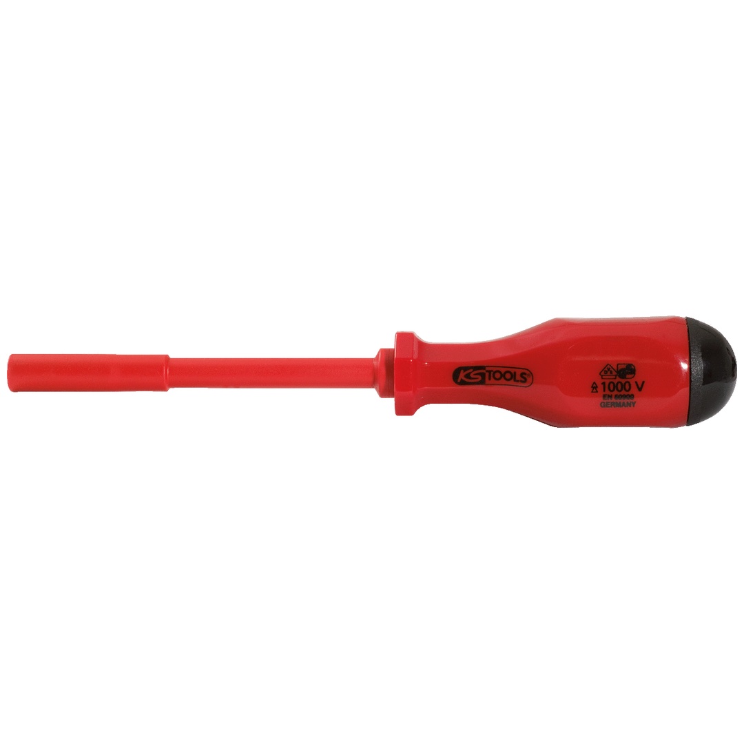 KS Tools 1/4 Bit-Schraubendreher mit Schutzisolierung und Magazin