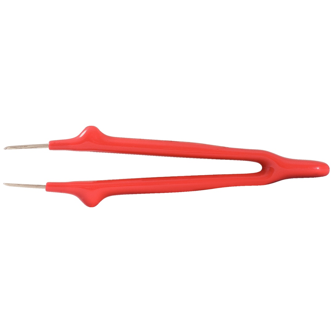 KS Tools Pinzette mit Schutzisolierung, gerade, 15,5 mm