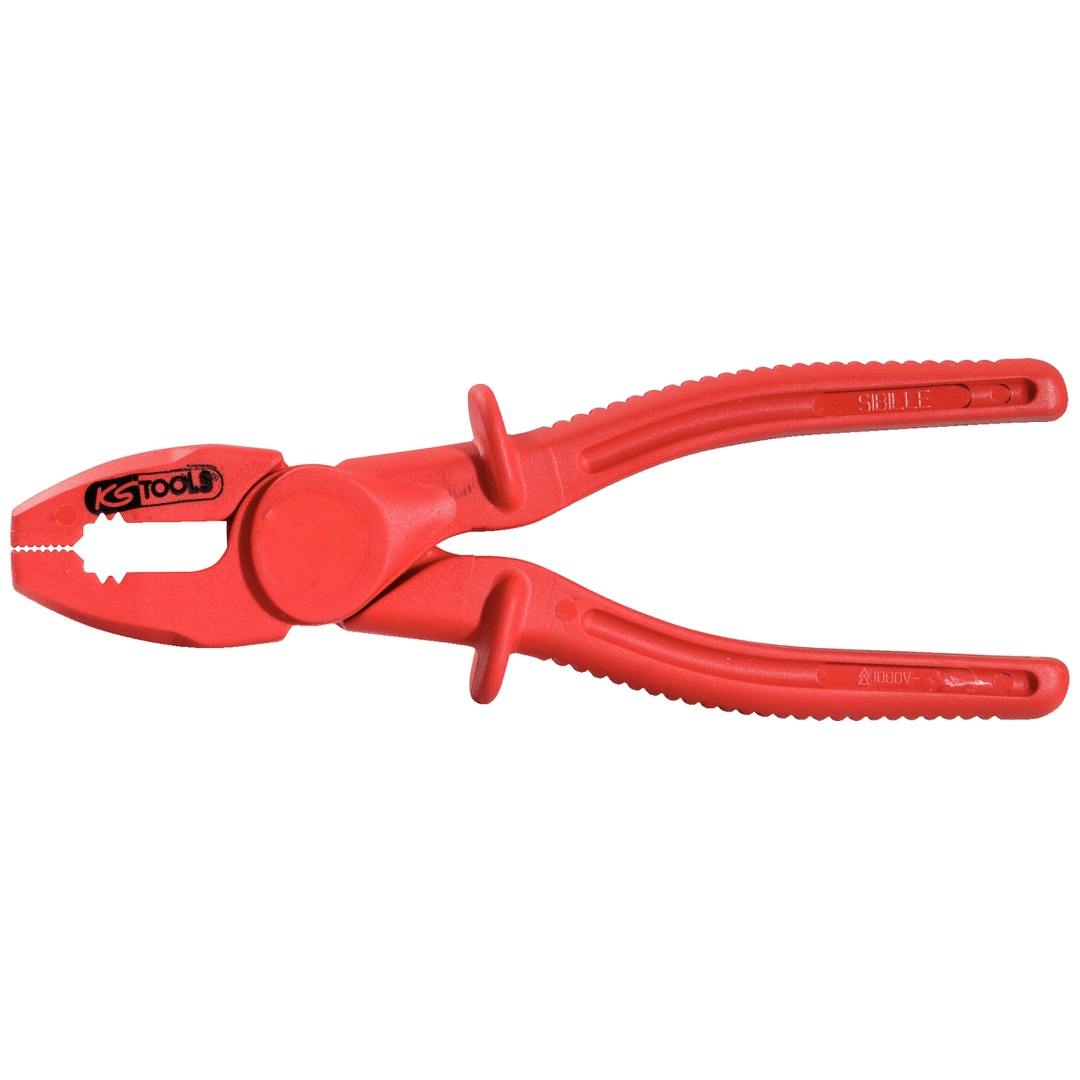 KS Tools Kunststoff-Kombizange mit Schutzisolierung, 200 mm