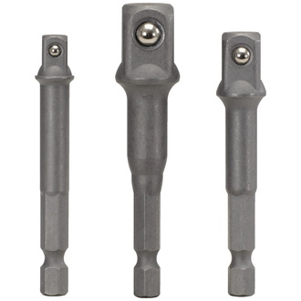 KS Tools 1/4" Vierkant-Adapter-Satz, 3-tlg.