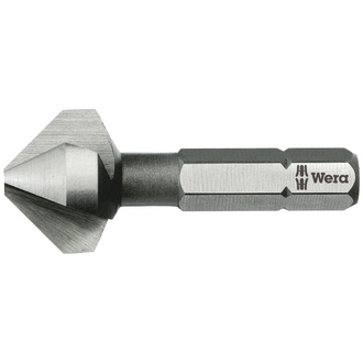 Wera 846 3-nutige Kegelsenker-Bits, 6,30 x 31 mm