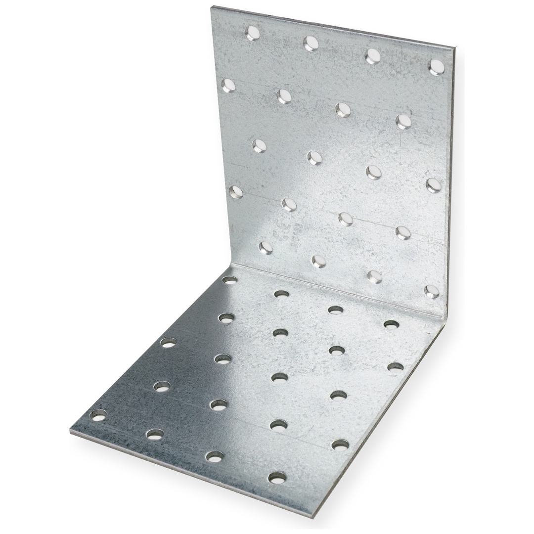 Simpson Winkelverbinder aus Lochblechen 40 x 40 x 40 x 2 mm, Stahl verzinkt