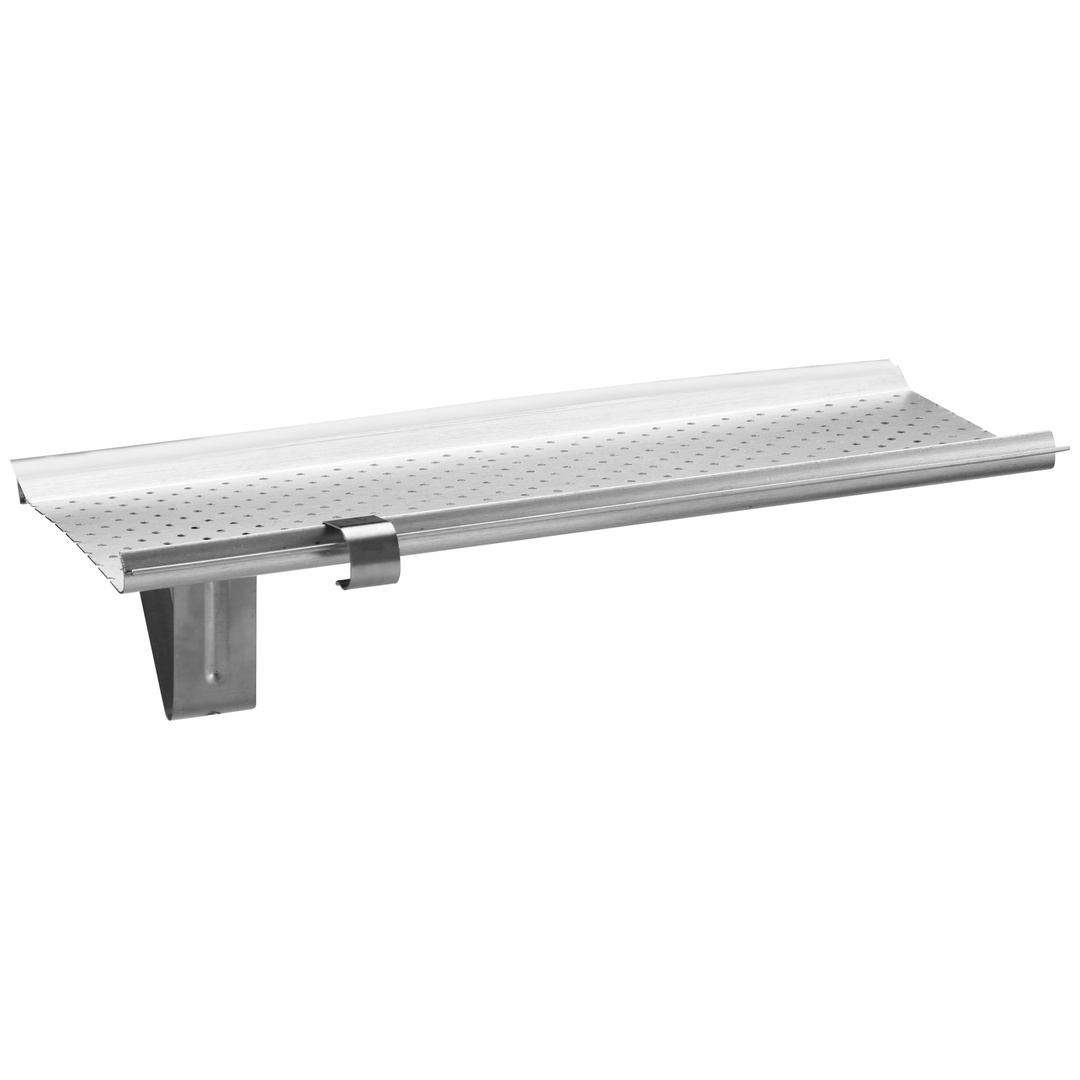 Zambelli Alu Dachrinnenschutz Gutter Stark 280 (1 Stk. = 2 m), breite 127 mm p4853616