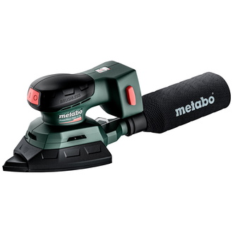 Metabo Akku-Multischleifer PowerMaxx SMA 12 BL, mit 100 x 150 mm Schleifplatte, metaBOX 215