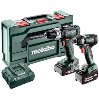 Metabo Akku Combo Set 2.8.6 18V, SB 18 L + SSD 18 LT 200 BL, metaBOX 145 L