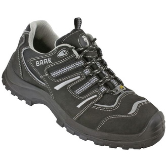 Baak Sicherheitshalbschuh Peter 7204 S3 ESD SRC DGUV Gr. 38 schwarz/weiß