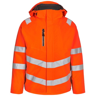 ENGEL Warnschutz Winterjacke Safety 1946-930-1079 Gr. S orange/anthrazit grau