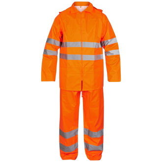 ENGEL Warnschutz Regenset Safety 1916-218 Gr. L orange