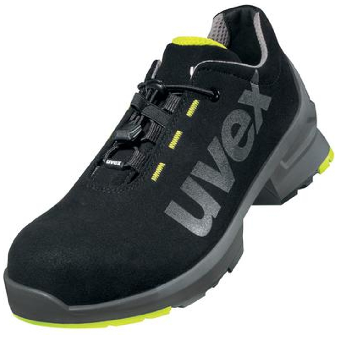 UVEX Sicherheitshalbschuh uvex 1 8544 S2 ESD SRC DGUV W10 Gr. 38 schwarz/lime