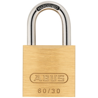 ABUS Vorhangschloss Messing 60/30 vs. Lock-Tag