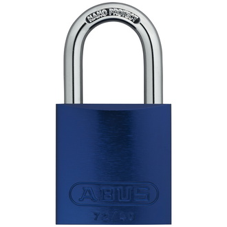 ABUS Vorhangschloss Aluminium 72/40 blau TT03145