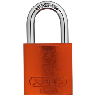 ABUS Vorhangschloss Aluminium 72/40 orange TT02767