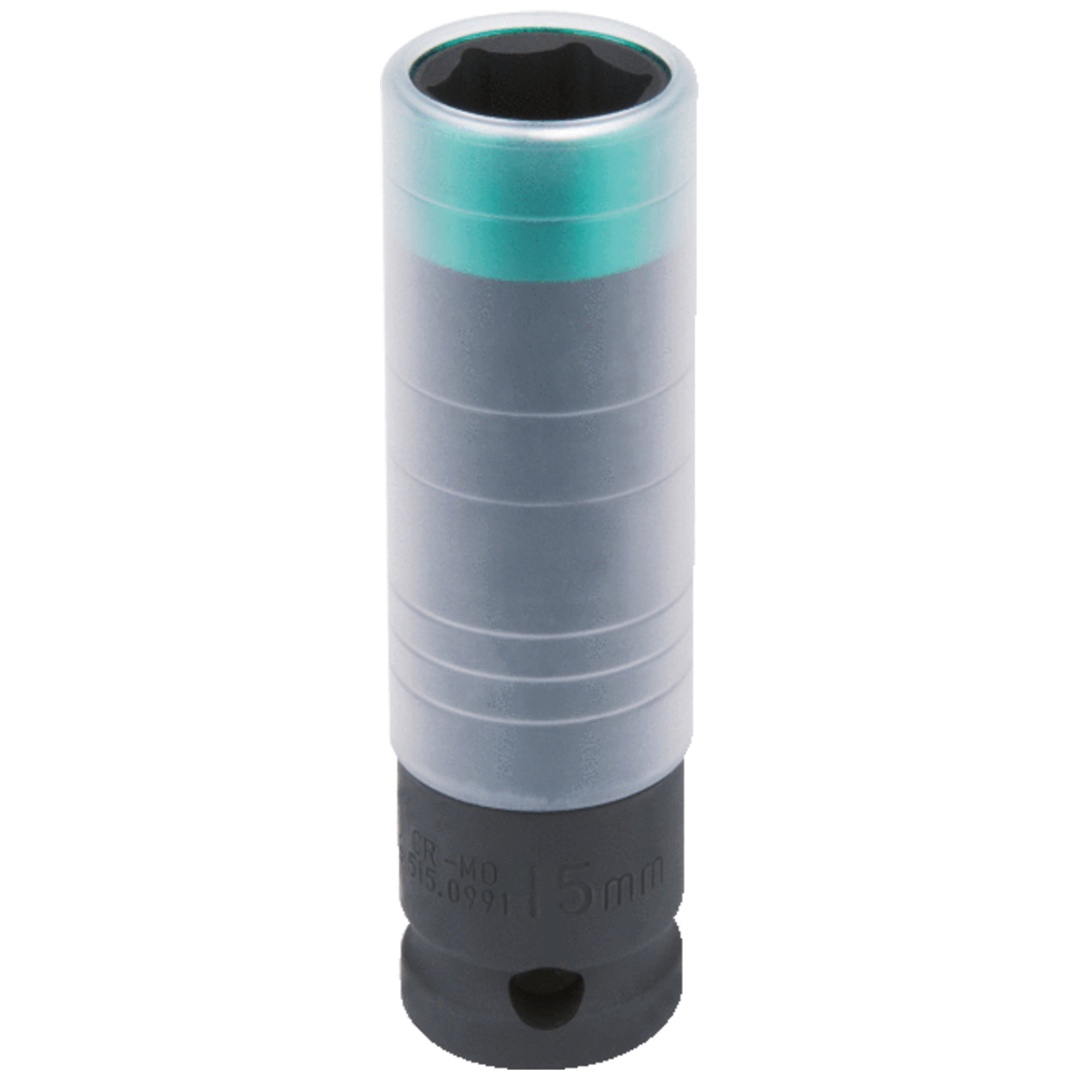 KS Tools SlimPOWER 1/2 Impact-Stecknuss, 15 mm, auf Hänger