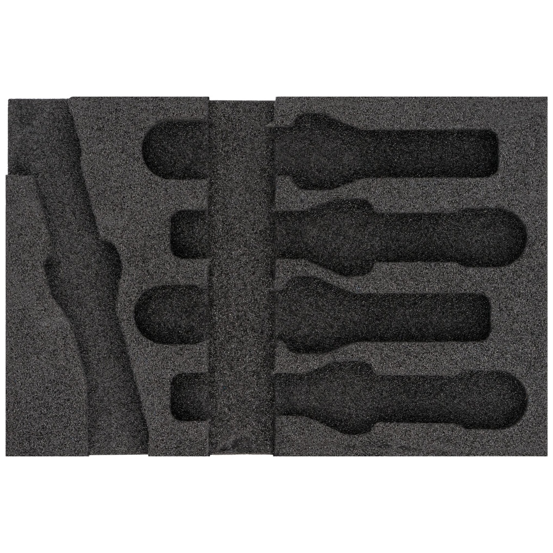 Hazet 2-Komponenten Weichschaumeinlage 163-467L, (LxB) 172 x 114 mm