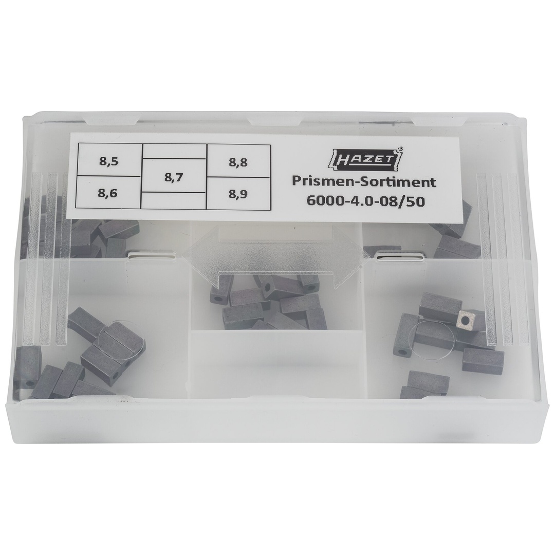 Hazet Prismen-Sortiment 8,5 / 5,6 / 8,7 / 8,8 / 8,9 mm, 6000-4.0-08/50