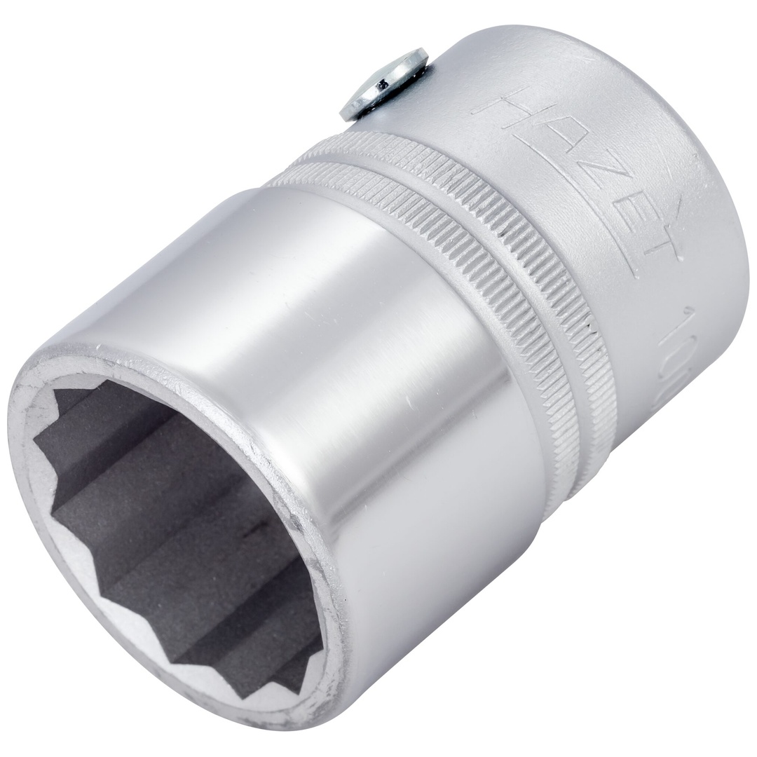 Hazet Steckschlüsseleinsatz 3/4 (20 mm) Vierkant hohl, Außen Doppelsechskant Profil, SW 1.1/16