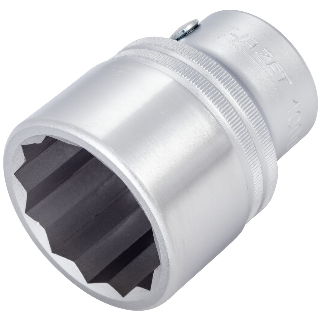 Hazet Steckschlüsseleinsatz 3/4 (20 mm) Vierkant hohl, Außen Doppelsechskant Profil, SW 1.1/2