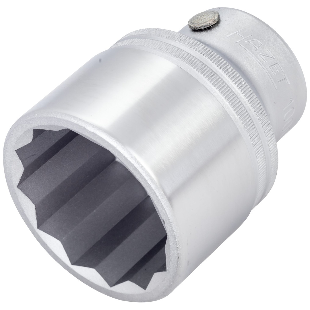 Hazet Steckschlüsseleinsatz 3/4 (20 mm) Vierkant hohl, Außen Doppelsechskant Profil, SW 1.3/4