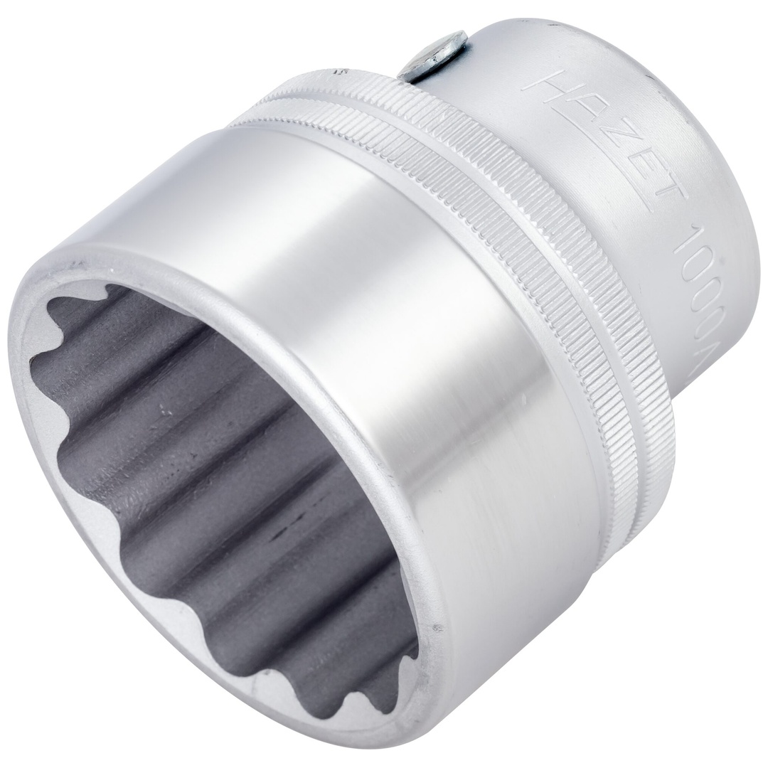 Hazet Steckschlüsseleinsatz 3/4 (20 mm) Vierkant hohl, Außen Doppelsechskant Profil, SW 1.7/8