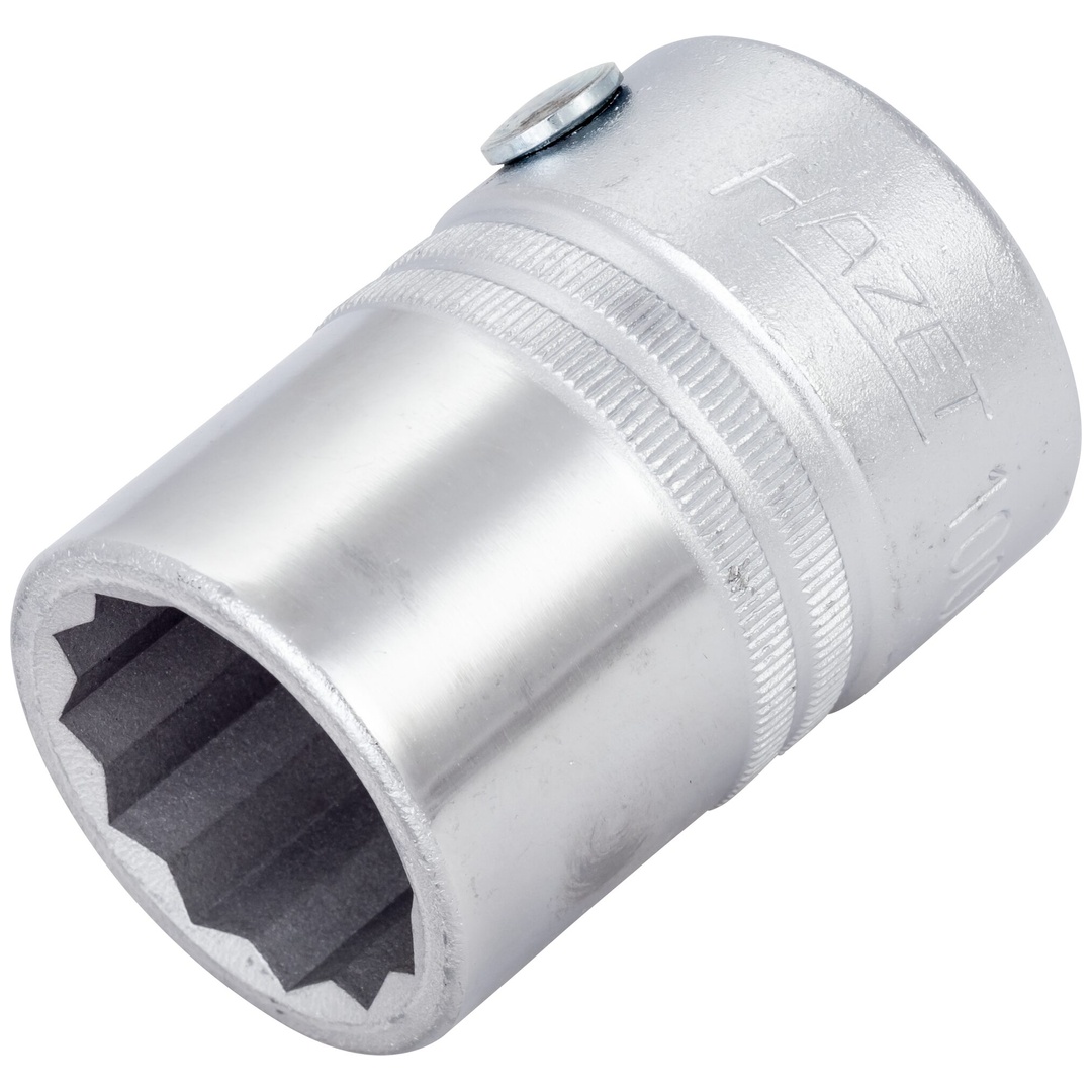 Hazet Steckschlüsseleinsatz 3/4 (20 mm) Vierkant hohl, Außen Doppelsechskant Profil, SW 15/16