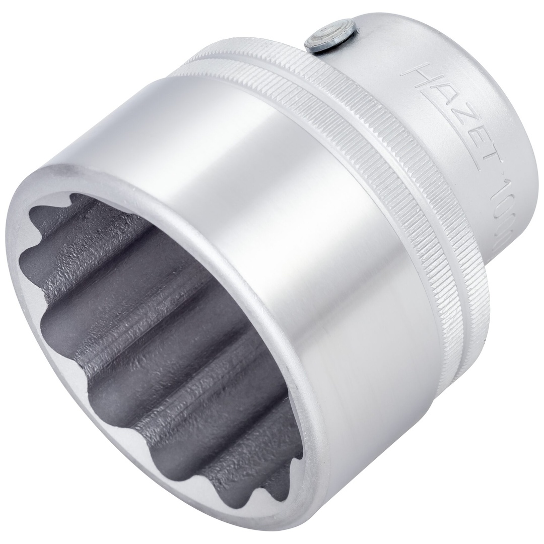 Hazet Steckschlüsseleinsatz 3/4 (20 mm) Vierkant hohl, Außen Doppelsechskant Profil, SW 2