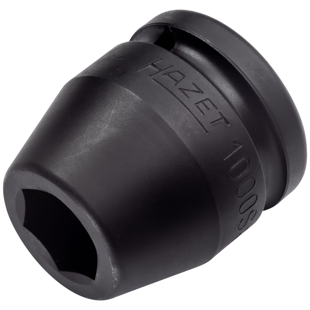 Hazet Schlag-Maschinenschrauber Steckschlüsseleinsatz 1000S-19, 3/4 (20 mm) Vierkant hohl, Außen Sechskant Profil, SW 19 mm