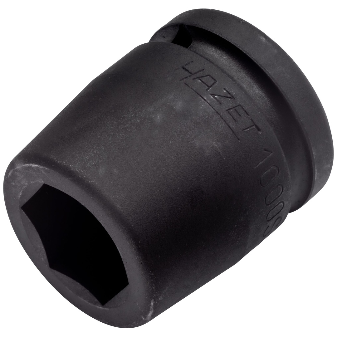 Hazet Schlag-Maschinenschrauber Steckschlüsseleinsatz 1000S-24, 3/4 (20 mm) Vierkant hohl, Außen Sechskant Profil, SW 24 mm