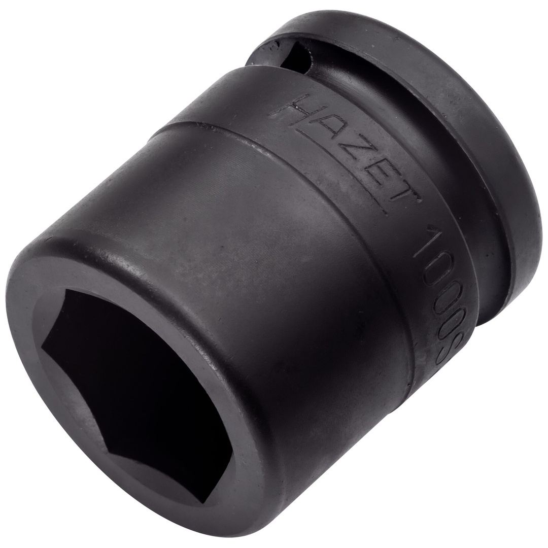Hazet Schlag-Maschinenschrauber Steckschlüsseleinsatz 1000S-27, 3/4 (20 mm) Vierkant hohl, Außen Sechskant Profil, SW 27 mm