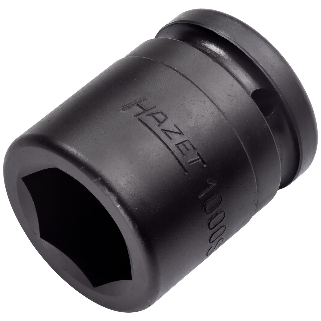 Hazet Schlag-Maschinenschrauber Steckschlüsseleinsatz 1000S-28, 3/4 (20 mm) Vierkant hohl, Außen Sechskant Profil, SW 28 mm