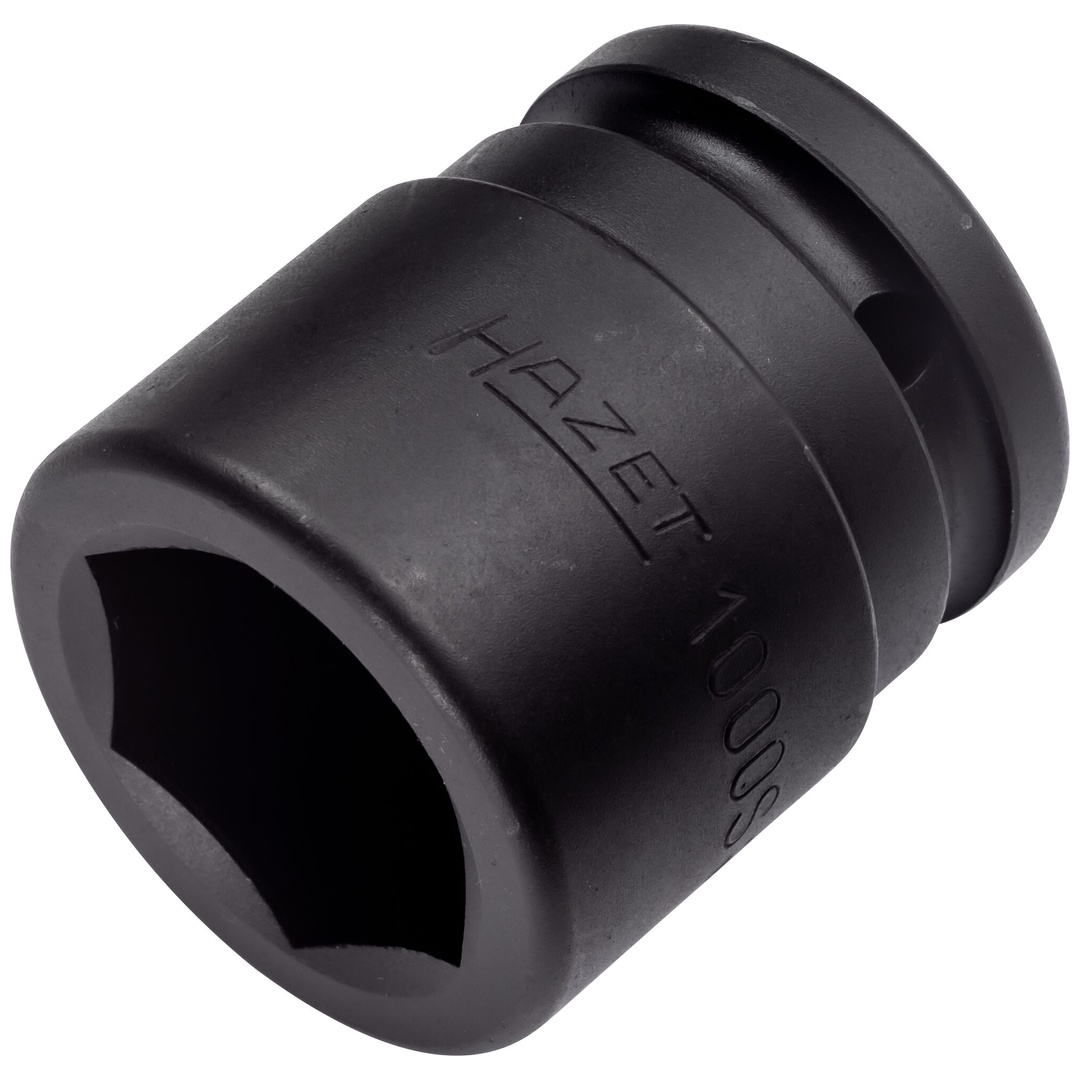 Hazet Schlag-Maschinenschrauber Steckschlüsseleinsatz 1000S-30, 3/4 (20 mm) Vierkant hohl, Außen Sechskant Profil, SW 30 mm