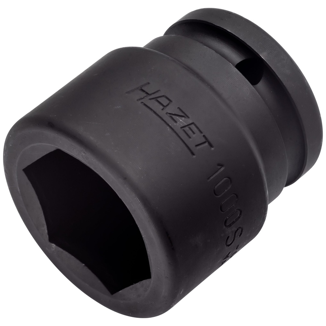 Hazet Schlag-Maschinenschrauber Steckschlüsseleinsatz 1000S-33, 3/4 (20 mm) Vierkant hohl, Außen Sechskant Profil, SW 33 mm