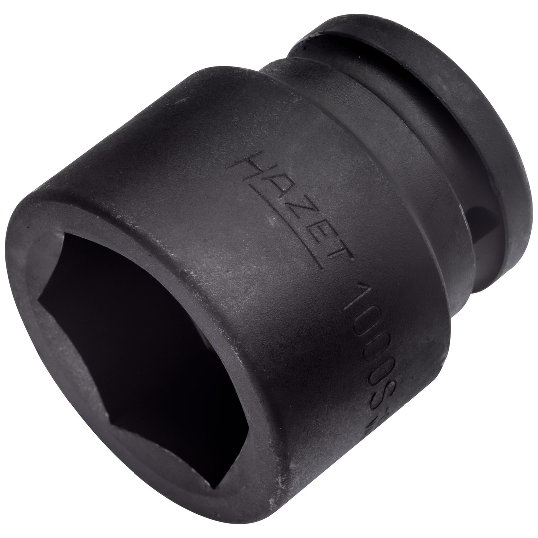 Hazet Schlag-Maschinenschrauber Steckschlüsseleinsatz 1000S-36, 3/4 (20 mm) Vierkant hohl, Außen Sechskant Profil, SW 36 mm