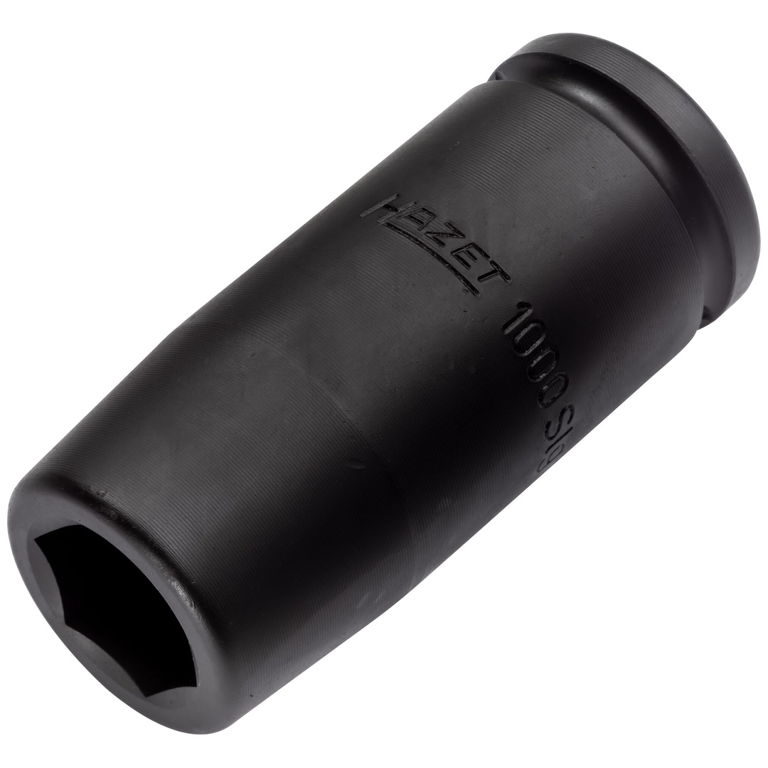 Hazet Schlag-Maschinenschrauber Steckschlüsseleinsatz 1000SLG-24, 3/4 (20 mm) Vierkant hohl, Außen Sechskant Profil, SW 24 mm