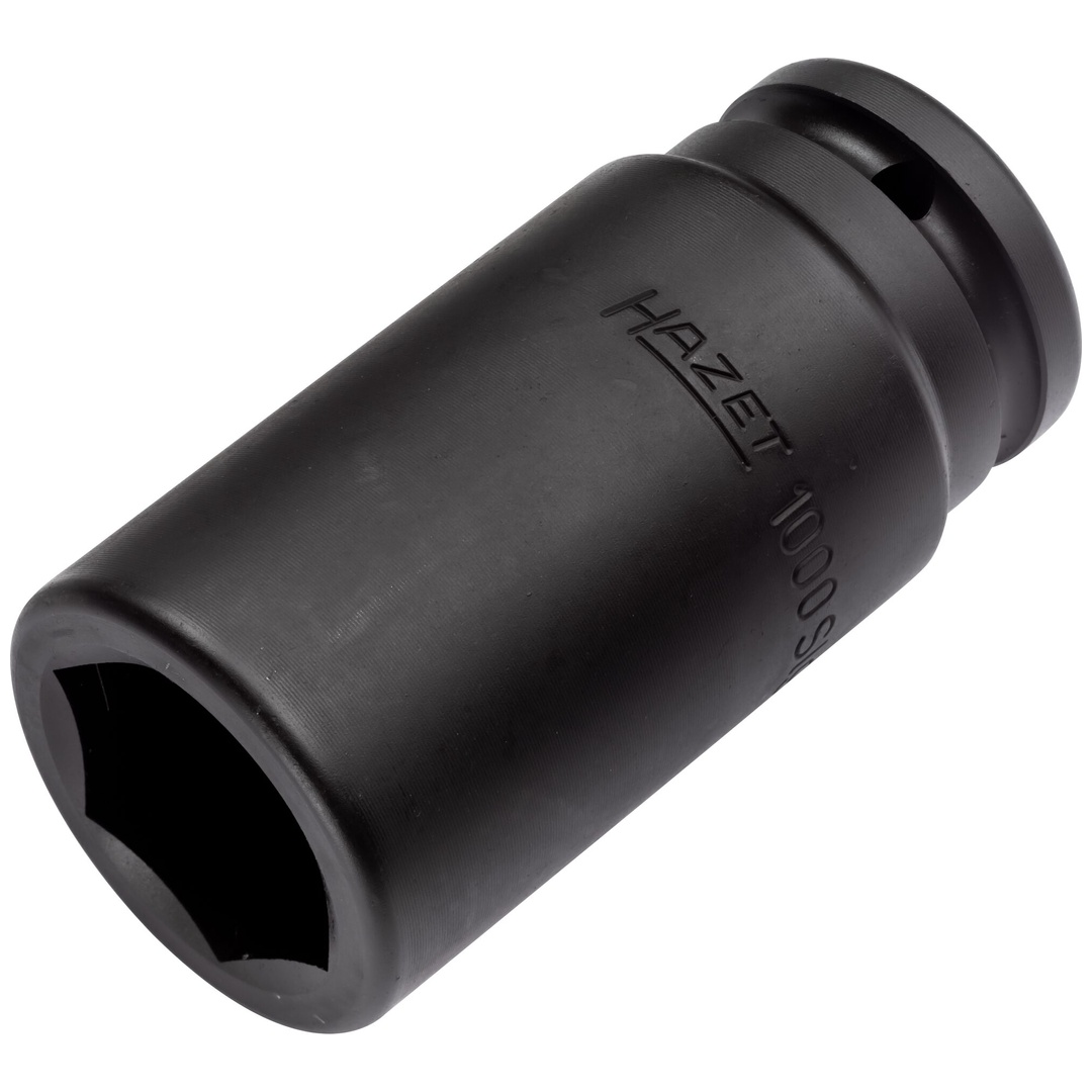 Hazet Schlag-Maschinenschrauber Steckschlüsseleinsatz 1000SLG-32, 3/4 (20 mm) Vierkant hohl, Außen Sechskant Profil, SW 32 mm