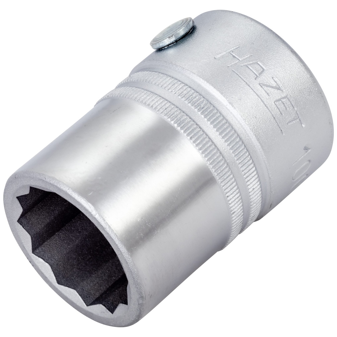 Hazet Steckschlüsseleinsatz 3/4 (20 mm) Vierkant hohl, Außen Doppelsechskant Profil, SW 24 mm