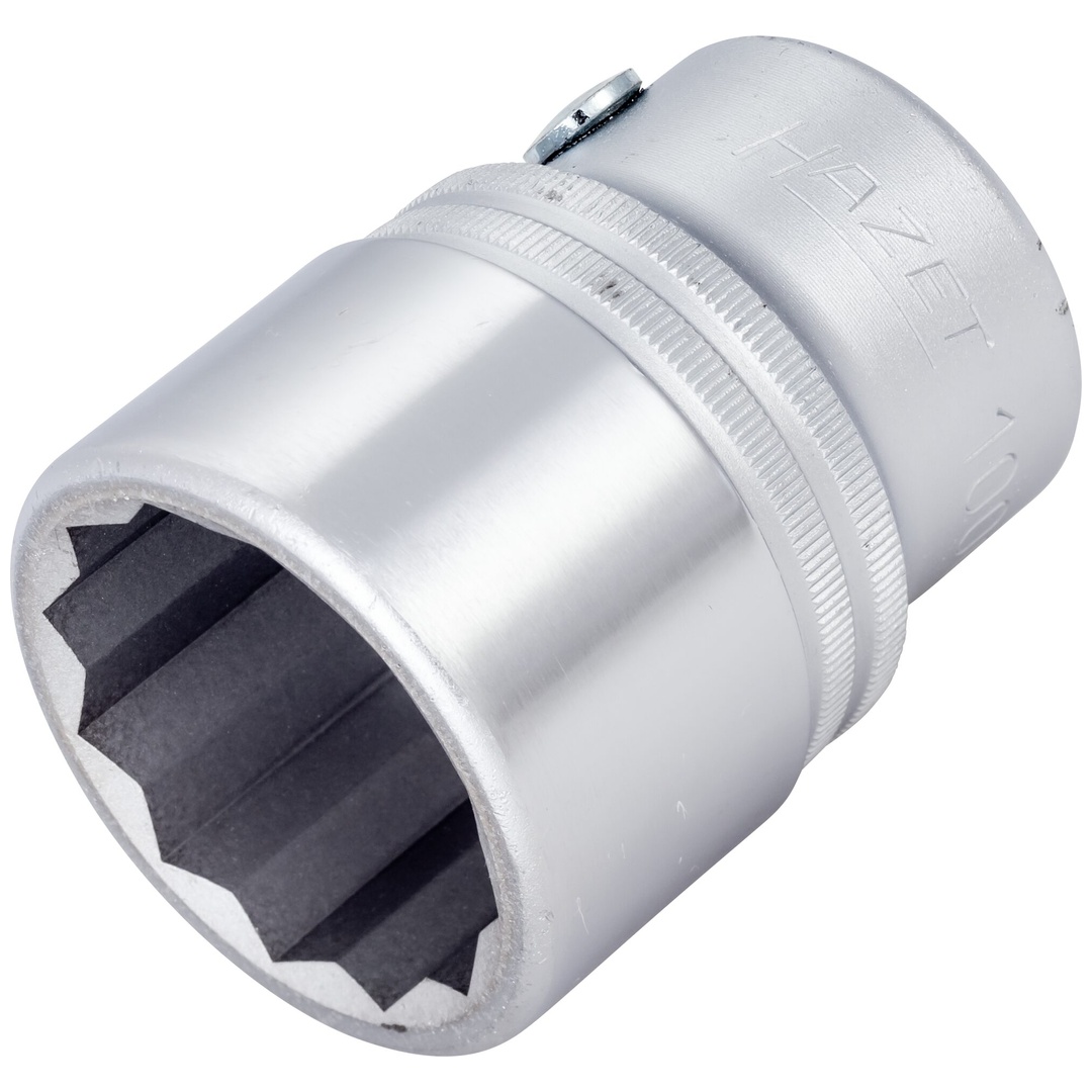 Hazet Steckschlüsseleinsatz 3/4 (20 mm) Vierkant hohl, Außen Doppelsechskant Profil, SW 32 mm