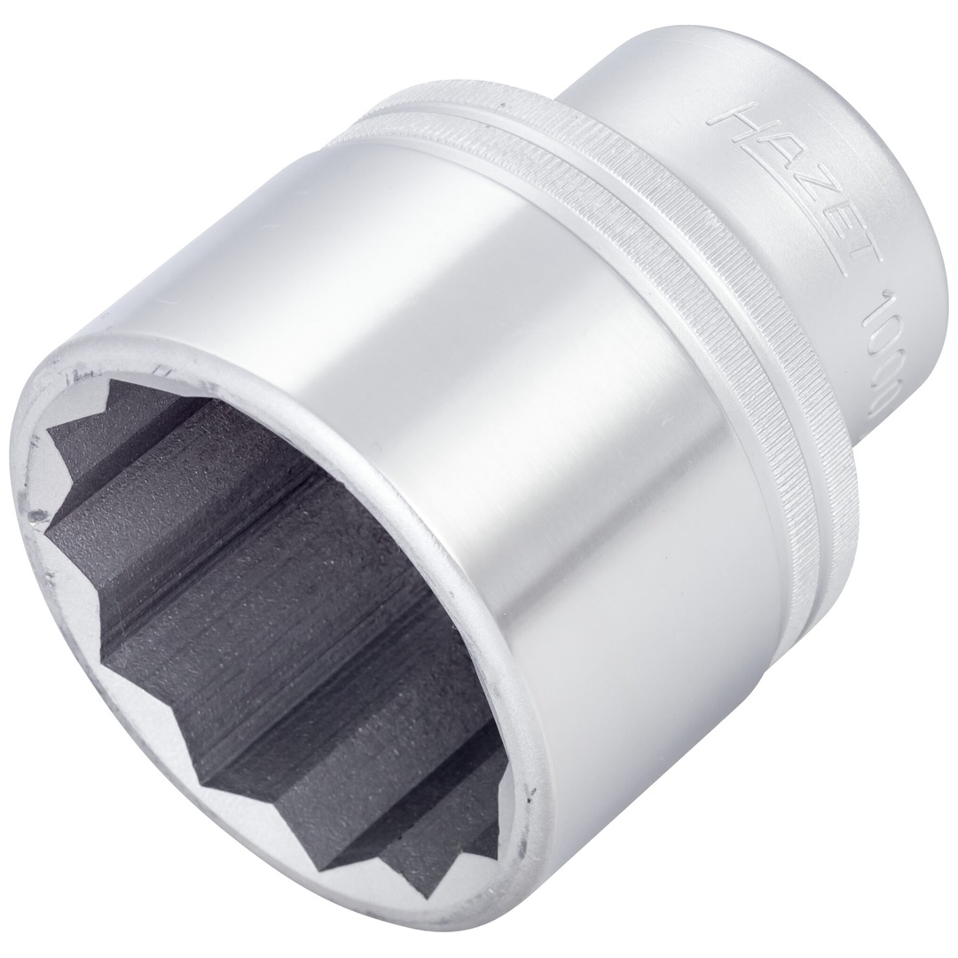Hazet Steckschlüsseleinsatz 3/4 (20 mm) Vierkant hohl, Außen Doppelsechskant Profil, SW 50 mm