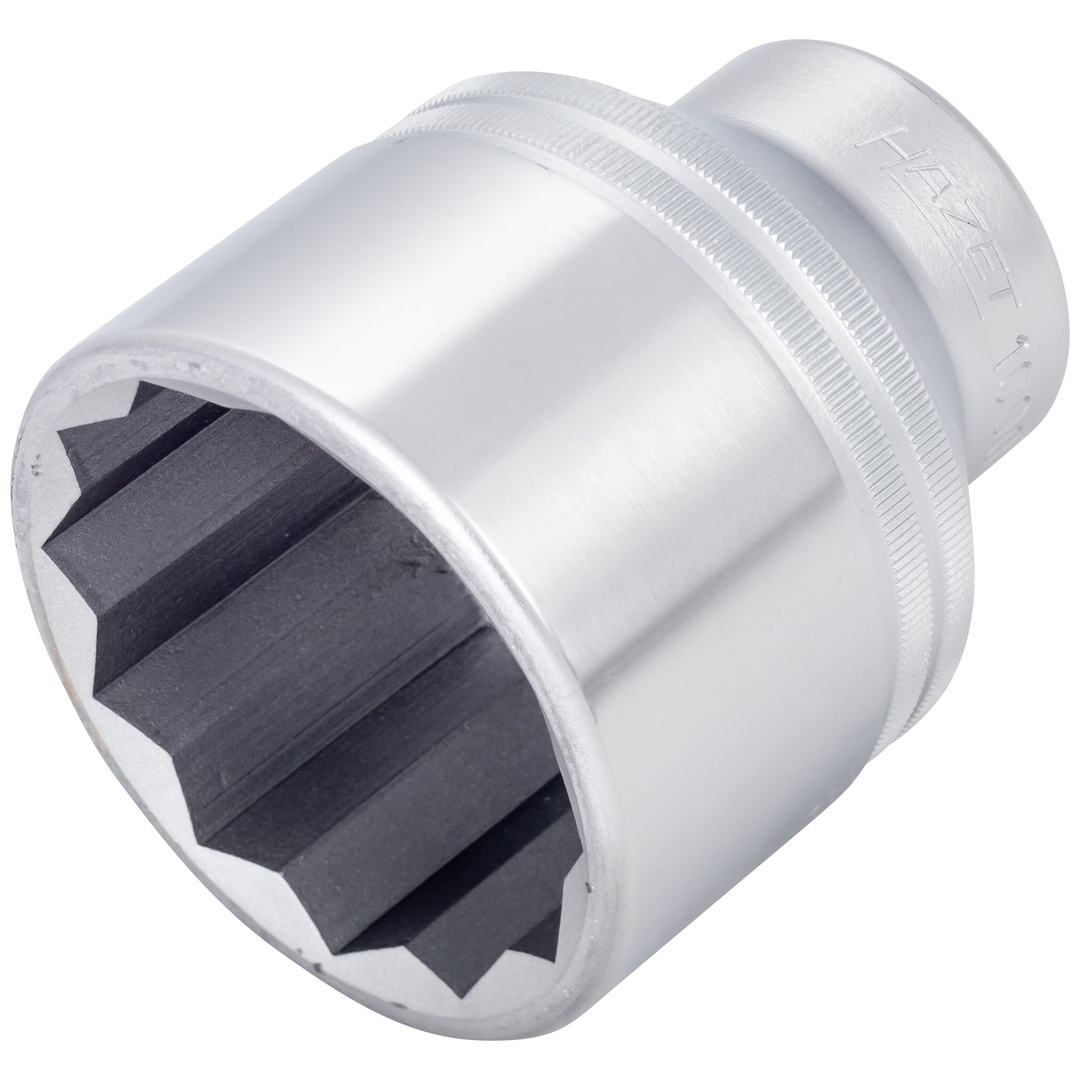 Hazet Steckschlüsseleinsatz 3/4 (20 mm) Vierkant hohl, Außen Doppelsechskant Profil, SW 55 mm