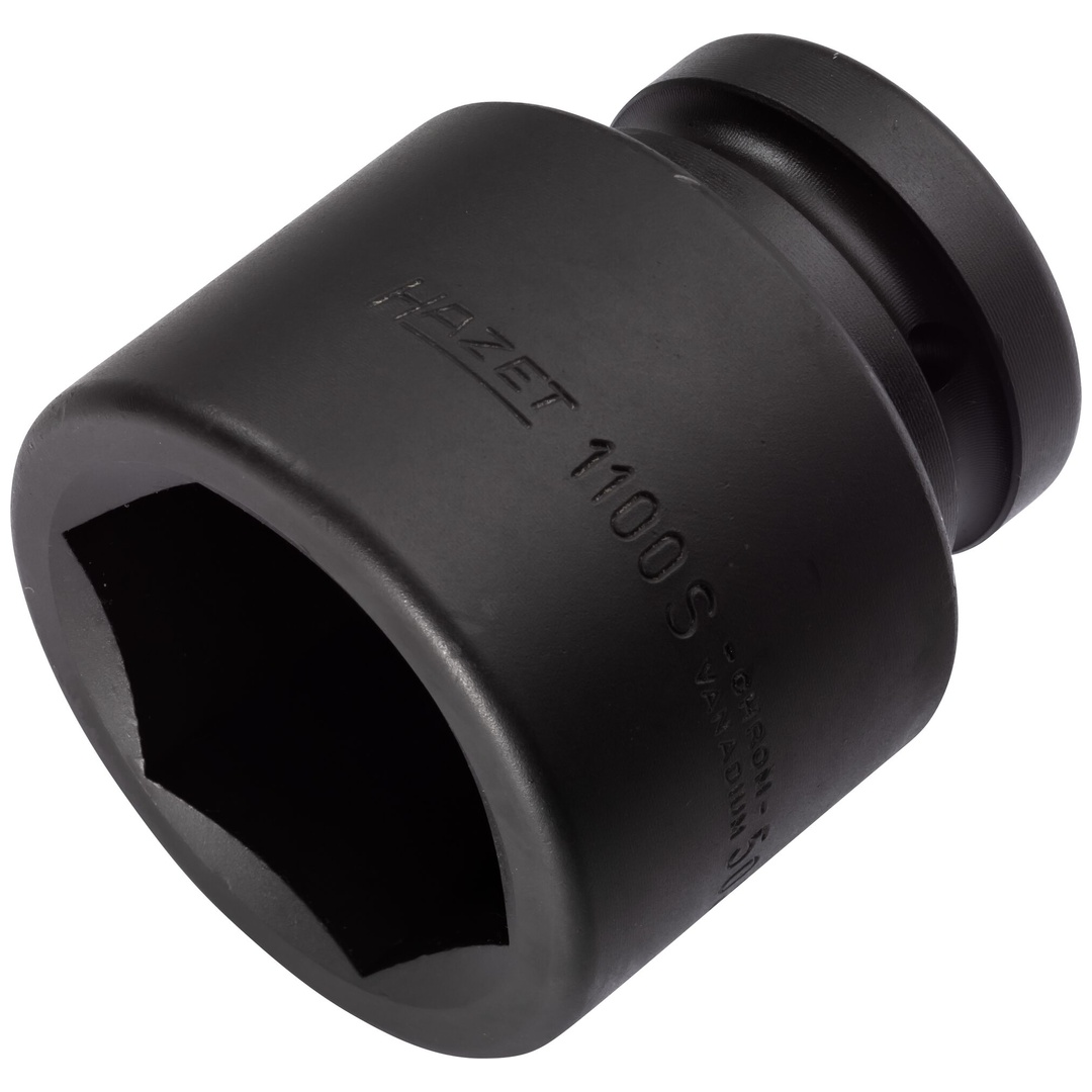 Hazet Schlag-Maschinenschrauber Steckschlüsseleinsatz 1100S-50, 1 (25 mm) Vierkant hohl, Außen Sechskant Profil, SW 50 mm