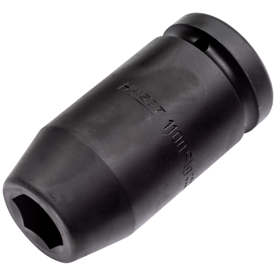 Hazet Schlag-Maschinenschrauber Steckschlüsseleinsatz 1100SLG-24, 1 (25 mm) Vierkant hohl, Außen Sechskant Profil, SW 24 mm