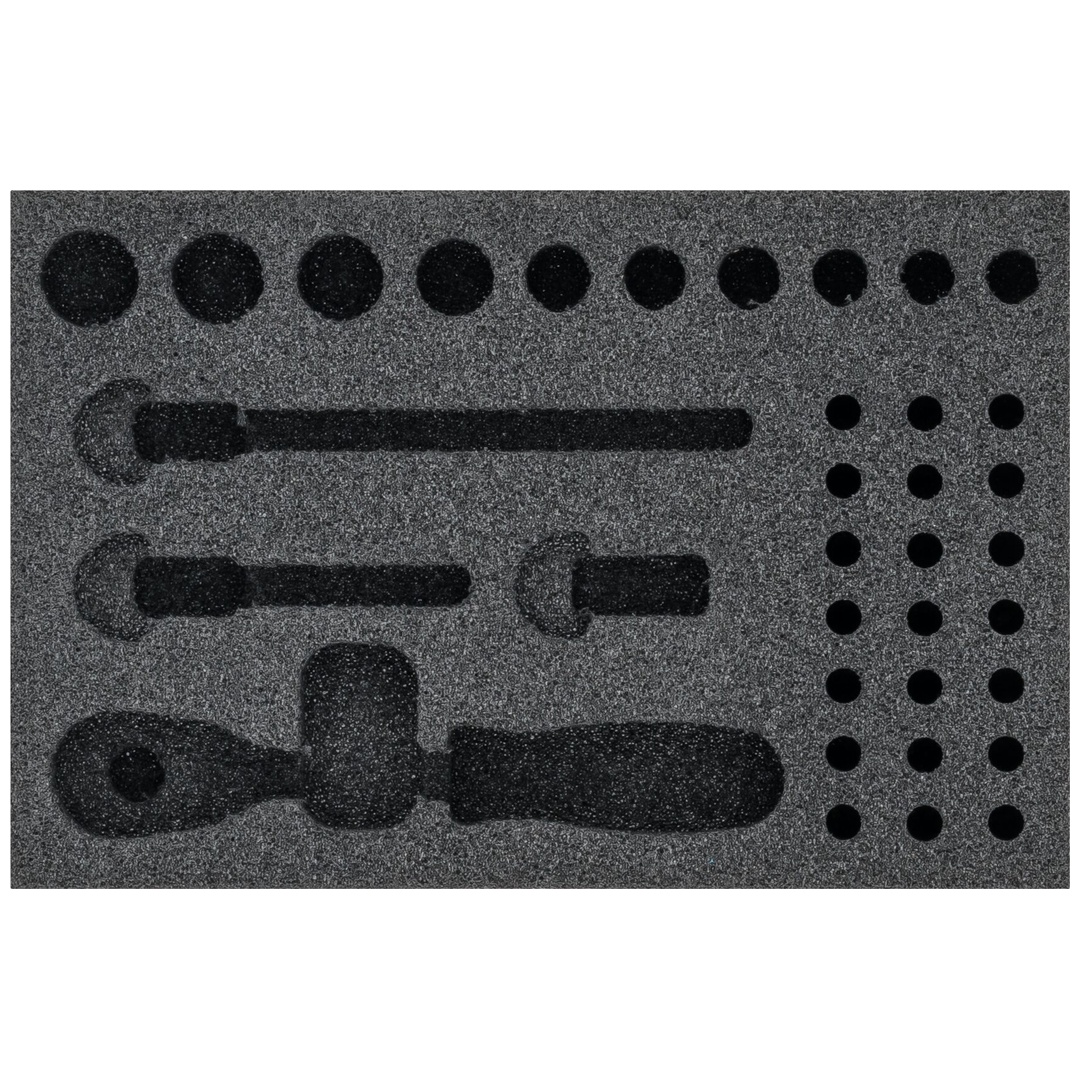 Hazet 2-Komponenten Weichschaumeinlage 163-253L, (LxB) 172 x 114 mm