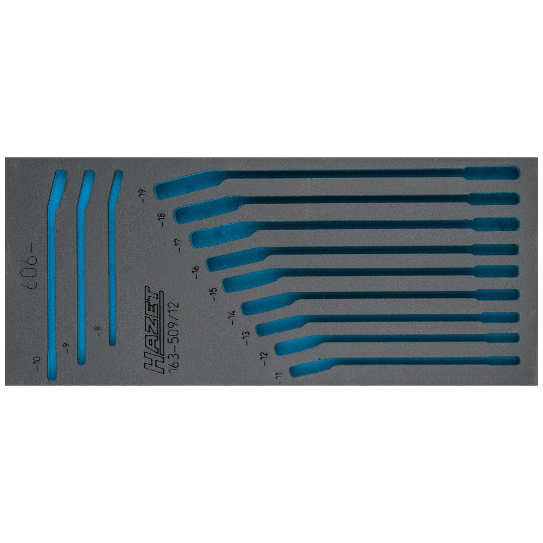Hazet 2-Komponenten Weichschaumeinlage 163-509L, (LxB) 392 x 172 mm
